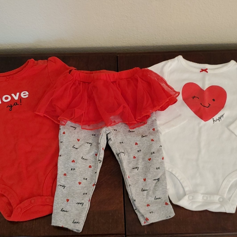 3pc. Valentine's Day outfit